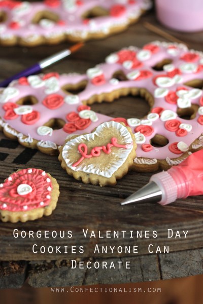 Gorgeous Valentines Day Cookies Anyone Can Decorate