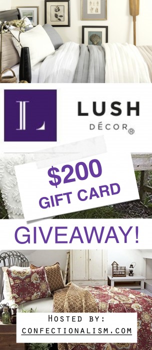 Lush Decor Gift Card Giveaway